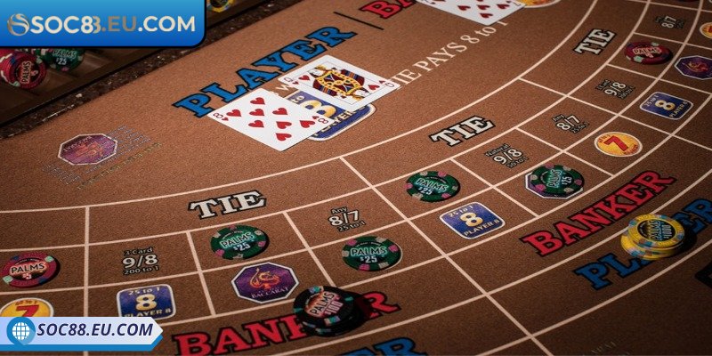 Baccarat SOC88 – Trải Nghiệm Cá Cược Bài Đỉnh Cao Trực Tuyến 1 Giới thiệu sơ lược về game bài baccarat SOC88